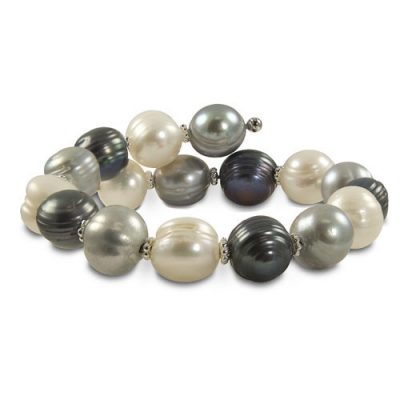 Sterling Silver Freshwater Pearl Bracelet