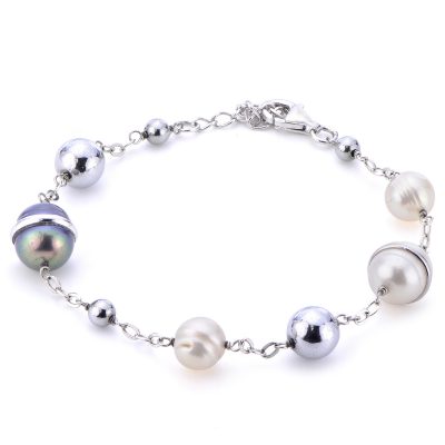 Sterling Silver Freshwater Pearl Bracelet