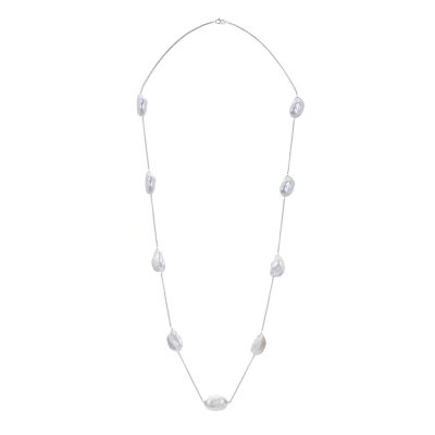 Sterling Silver Freshwater Pearl Necklace
