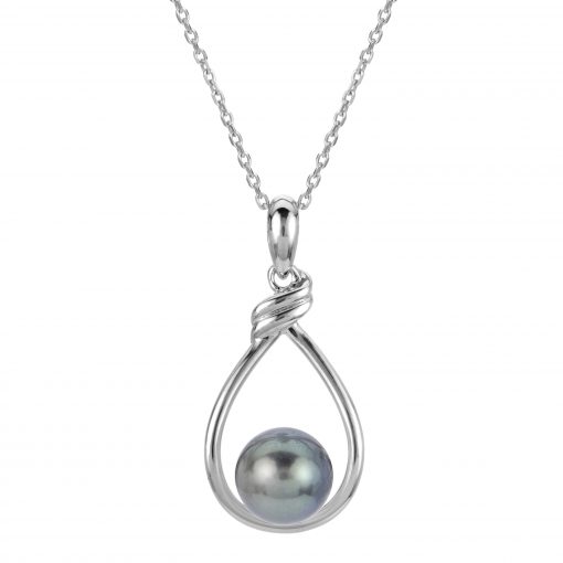 Sterling Silver Tahitian Pearl Pendant