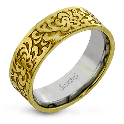 Plain Gold Men Rings | Royal Dubai Jewellers