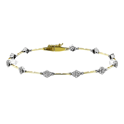 ZB887 Bracelet in 14k Gold with Diamonds