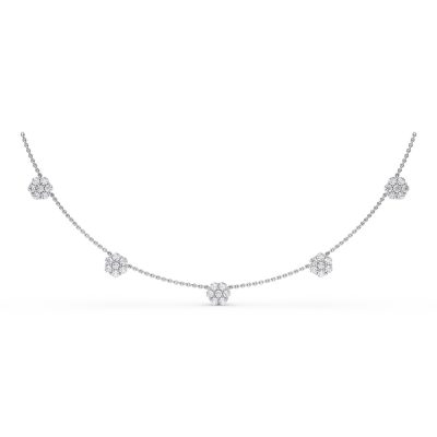 Magnolia Diamond Necklace