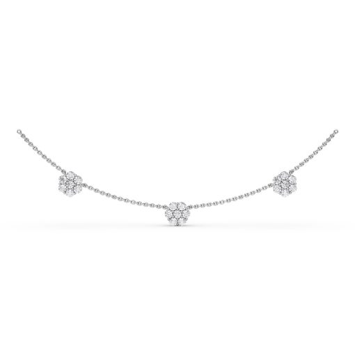 Magnolia Diamond Necklace