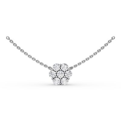 Magnolia Diamond Necklace