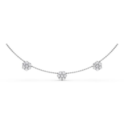 Magnolia Diamond Necklace