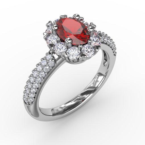 Blossoming Halo Ring - Image 2