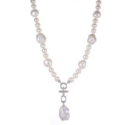 Sterling Silver Freshwater Pearl Necklace