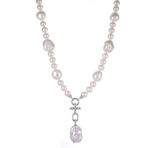 Sterling Silver Freshwater Pearl Necklace