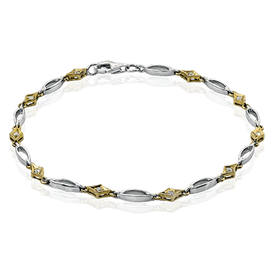 ZB106 Bracelet in 14k Gold with Diamonds