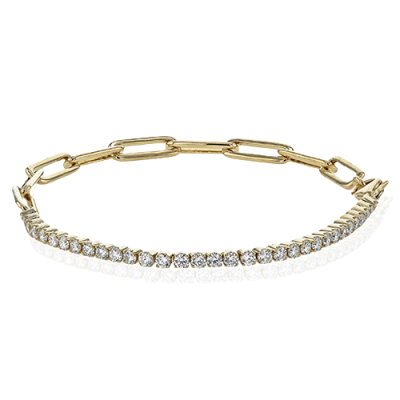 ZB907 Bracelet in 14k Gold with Diamonds