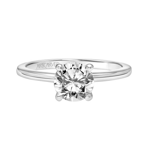 31-V946GRW-E.01 - ARTCARVED - Classic Solitaire Engagement Ring - Image 2