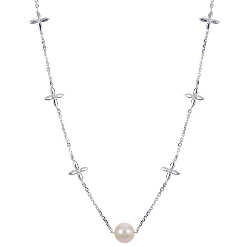 Sterling Silver Freshwater Pearl Necklace