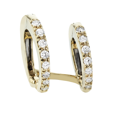 ZE880 Earring in 14k Gold with Diamonds