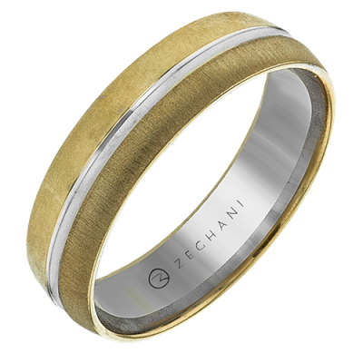 ZM140 Men Ring in 14k Gold