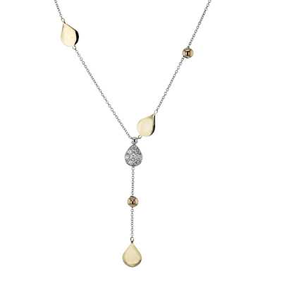 ZP1203 Necklace in 14k Gold with Diamonds