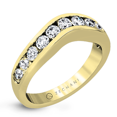 ZR1142 Anniversary Ring in 14k Gold with Diamonds