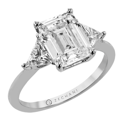 ZR2629 Engagement Ring in 14k Gold