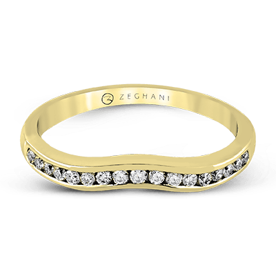 ZR400 Anniversary Ring in 14k Gold with Diamonds - Image 2