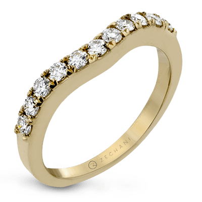 ZR437 Anniversary Ring in 14k Gold with Diamonds