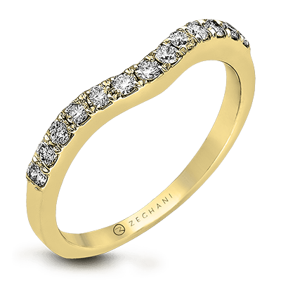 ZR438 Anniversary Ring in 14k Gold with Diamonds