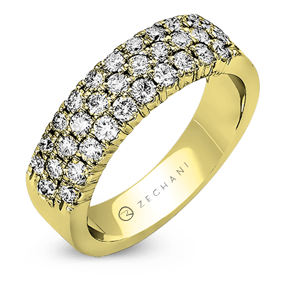 ZR488 Anniversary Ring in 14k Gold with Diamonds
